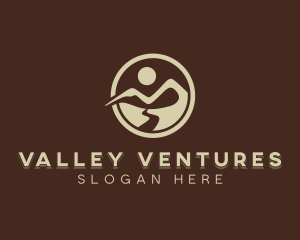 Mountain Valley Travel logo design