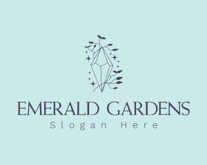 Emerald - Sophisticated Floral Luxury Jewelry logo design