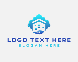 Hygiene - Cleaning Hand Sanitation logo design