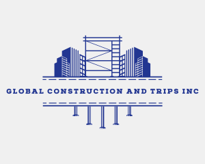 Scaffolding Building Construction logo design