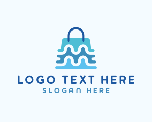 Dollar Store - Retail Shopping Bag logo design