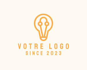 Light - ELectrical Light Bulb logo design