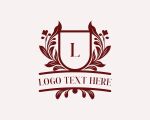 Event - Floral Shield Luxury logo design
