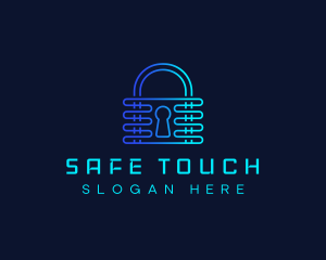 Cyber Lock Technology logo design