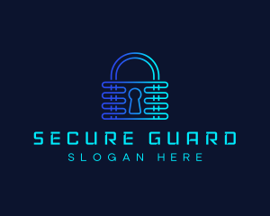 Cyber Lock Technology logo design