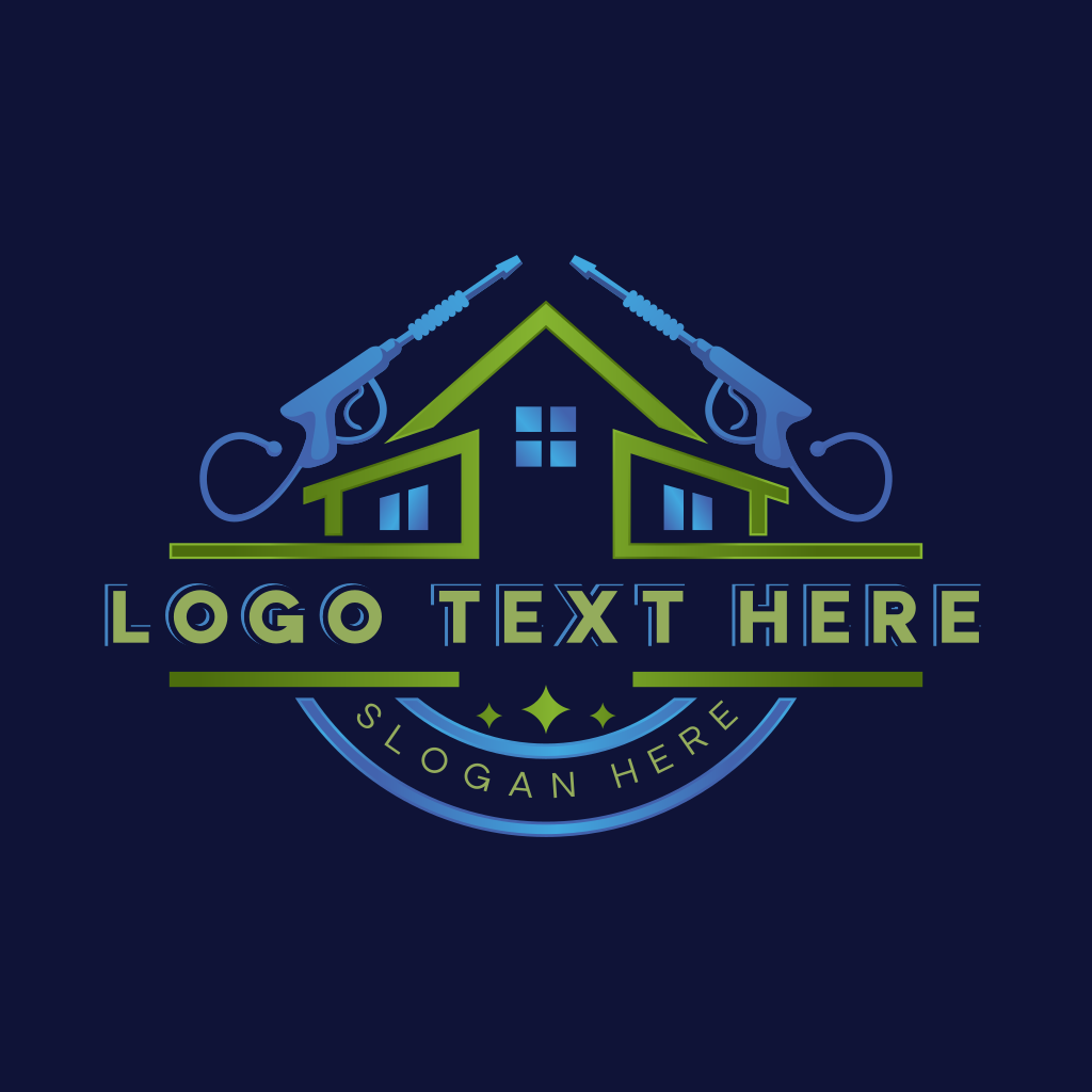 power-wash-house-cleaner-logo-brandcrowd-logo-maker