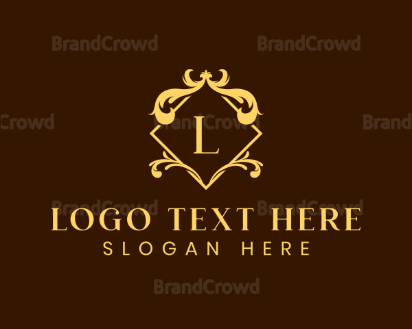 Luxury Ornament Crest Logo