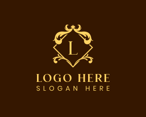 Crest - Luxury Ornament Crest logo design