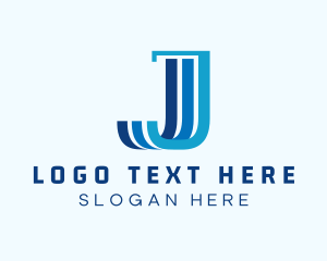 Finance - Finance Marketing Pillar Letter J logo design