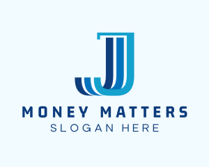 Finance - Finance Marketing Pillar Letter J logo design