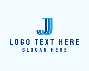 Marketing - Finance Marketing Pillar Letter J logo design