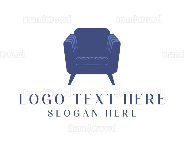 Armchair Furniture Upholstery Logo