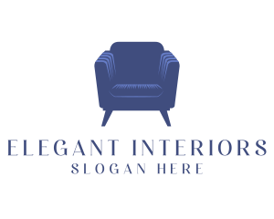 Armchair Furniture Upholstery logo design