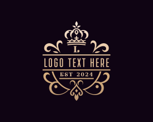 Monarchy - Luxury Wedding Boutique logo design