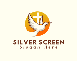 Holy Cross Dove Logo