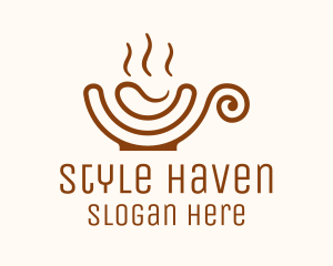 Coffee Swirl Cup Logo