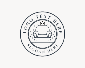 Crown Sofa Couch Furniture Logo