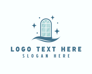 Window - Elegant Window Installation logo design