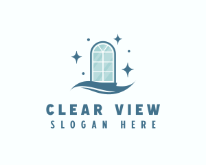 Elegant Window Installation logo design