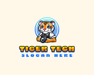 Tiger - Media Photographer Tiger logo design