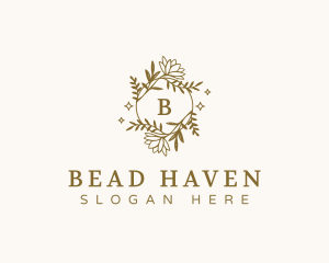 Floral Wreath Garden logo design