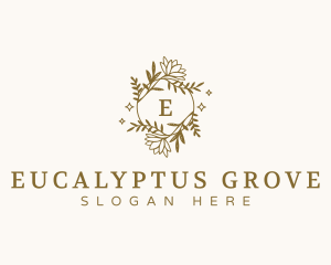 Floral Wreath Garden logo design