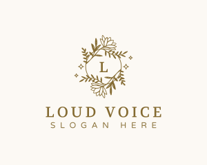 Floral Wreath Garden logo design