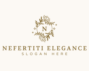 Floral Wreath Garden logo design