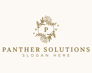 Floral Wreath Garden logo design