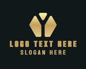 Technology Application Developer Letter Y logo design