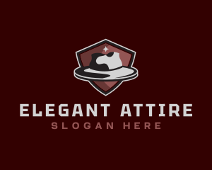 Attire - Fedora Hat Fashion logo design