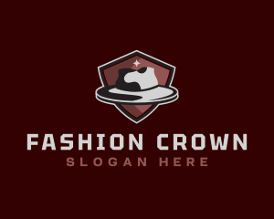 Fedora Hat Fashion logo design