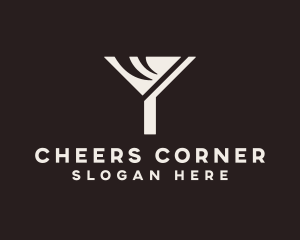 Pub - Wine Cocktail Pub logo design