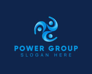 Group - Teamwork Social Leadership logo design