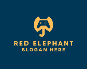 Elephant Arcade Game logo design