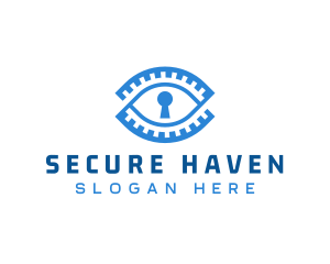 Eye Security Camera logo design