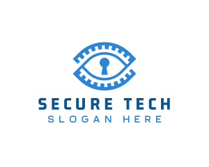 Security - Eye Security Camera logo design