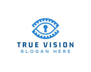 Eye Security Camera logo design