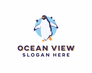 Wildlife Penguin Reserve logo design