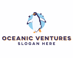 Wildlife Penguin Reserve logo design