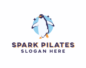 Aquatic - Wildlife Penguin Reserve logo design