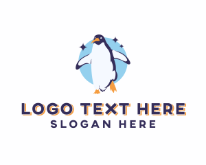 Bird - Wildlife Penguin Reserve logo design