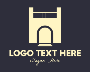 Architecture - Abstract Architectural House logo design