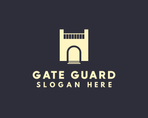 Gate - Building Architectural House logo design