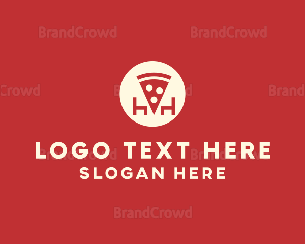 Pizza Slice Restaurant Logo