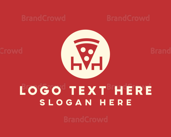 Pizza Slice Pizzeria Logo