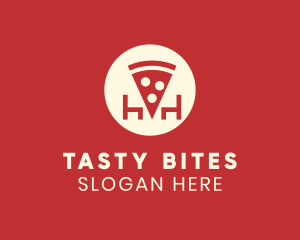 Pizza Slice Restaurant Logo