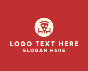 Pizza Slice Restaurant Logo