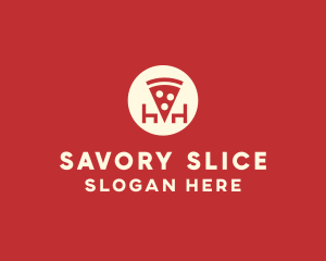 Pizza Slice Restaurant logo design