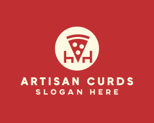 Pizza Slice Restaurant logo design